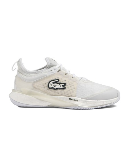 Lacoste Lite All 21G Bege Branco Mulher 45F012 |LACOSTE |Sapatilhas de padel LACOSTE