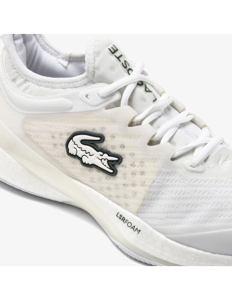 Lacoste Lite All 21G Beige Bianco Donna 45F012 |LACOSTE |Scarpe da padel LACOSTE