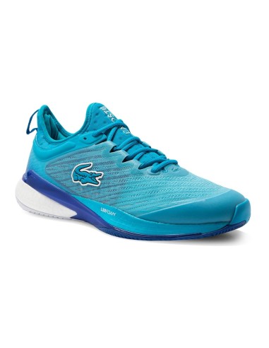 Lacoste Lite All Pt2 Bleu Femme 45F012 |LACOSTE |Chaussures de padel LACOSTE