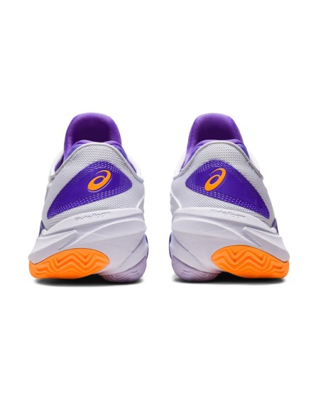 Asics Court Ff 3 Clay Branco Azul Mulher 1042A221 102 |ASICS |Sapatilhas de padel ASICS