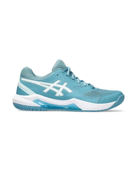 Asics Gel-Dedicate 8 Azul Celeste Mulher 1042A237 400 |ASICS |Sapatilhas de padel ASICS