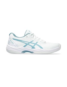 Asics Gel-Game 9 Clay Bianco Donna 1042A217 103 |ASICS |Scarpe da padel ASICS