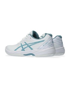 Asics Gel-Game 9 Clay Bianco Donna 1042A217 103 |ASICS |Scarpe da padel ASICS 2