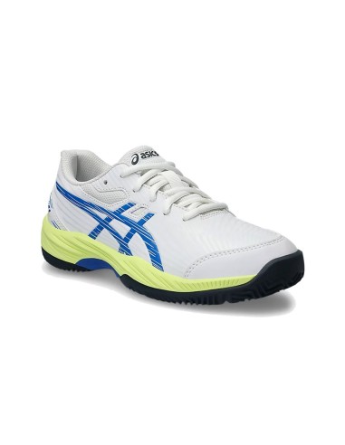 Asics Gel-Game 9 Padel Gs White Blue Junior 1044A066 101 |ASICS |ASICS padel shoes