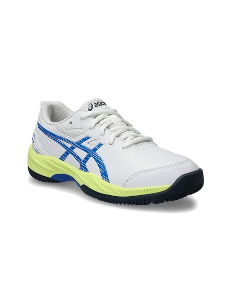 Asics Gel-Game 9 Padel Gs Blanco Azul Junior 1044A066 101 |ASICS |Zapatillas pádel ASICS