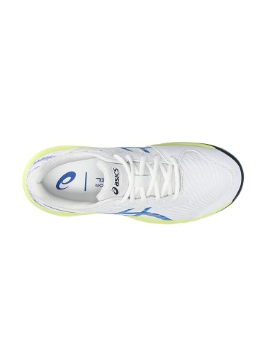 Asics Gel-Game 9 Padel Gs Branco Azul Junior 1044A066 101 |ASICS |Sapatilhas de padel ASICS