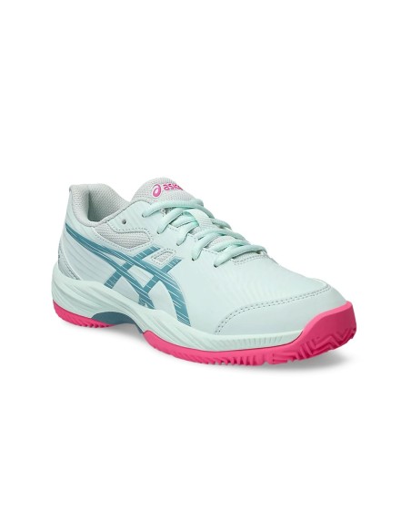 Asics Gel-Game 9 Padel Gs Light Blue Pink Junior 1044A066 401 |ASICS |ASICS padel shoes
