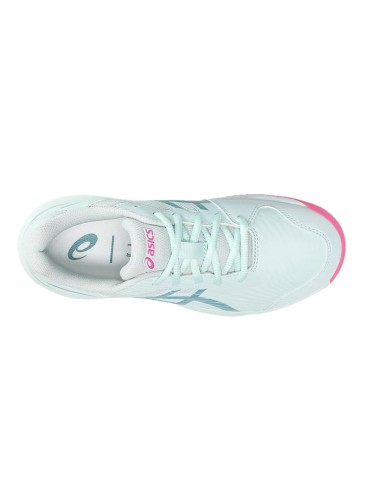Asics Gel-Game 9 Padel Gs Bleu Clair Rose Junior 1044A066 401 |ASICS |Chaussures de padel ASICS
