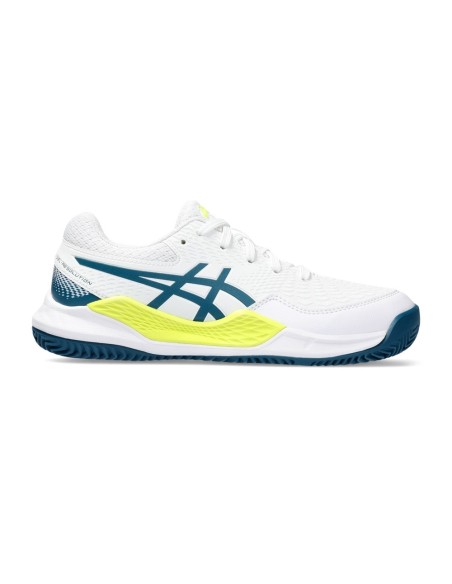 Sapatilhas Asics Gel-Resolution 9 Gs Clay 1044A068 102 Junior |ASICS |Sapatilhas de padel ASICS