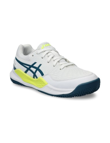 Chaussures Asics Gel-Resolution 9 Gs Clay 1044A068 102 Junior |ASICS |Chaussures de padel ASICS