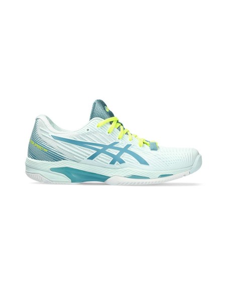 Asics Solution Speed Ff 2 Blanc Bleu Femme 1042A136 405 |ASICS |Chaussures de padel ASICS