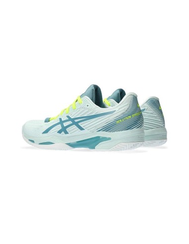 Asics Solution Speed Ff 2 Clay Azul Feminino 1042A134 405 |ASICS |Sapatilhas de padel ASICS