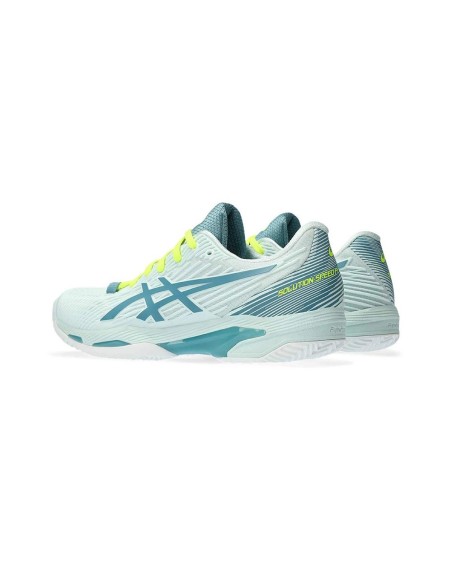 Asics Solution Speed Ff 2 Clay Bleu Femme 1042A134 405 |ASICS |Chaussures de padel ASICS