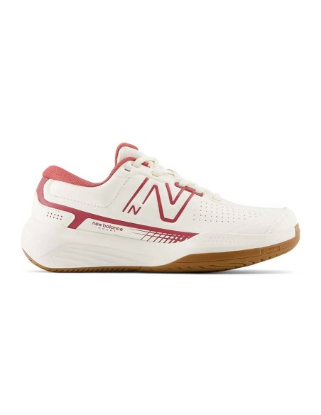 New Balance 696V5 Rosa Bianco Donna Wch696D5 |NEW BALANCE |Scarpe da padel NEW BALANCE