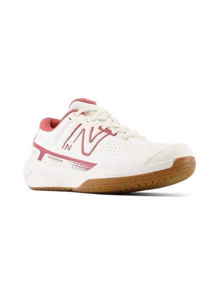 New Balance 696V5 Rosa Blanco Mujer Wch696D5 |NEW BALANCE |Zapatillas pádel NEW BALANCE