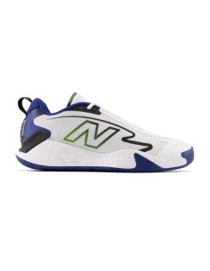 New Balance Fresh Foam X Ct-Rally Blanc Bleu Mchralw1 |NEW BALANCE |Chaussures de padel NEW BALANCE
