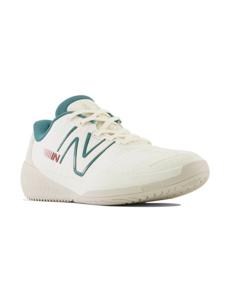 New Balance Fuel Cell 996V5 Blanc Bleu Femme Wch996T5 |NEW BALANCE |Chaussures de padel NEW BALANCE