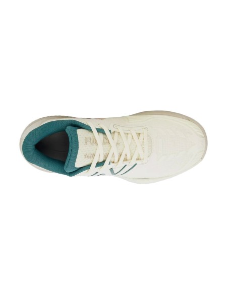 New Balance Fuel Cell 996V5 Branco Azul Mulher Wch996T5 |NEW BALANCE |Sapatilhas de padel NEW BALANCE