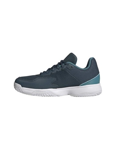 Adidas Courtflash Vert Junior Ig9534 |ADIDAS |Chaussures de padel ADIDAS