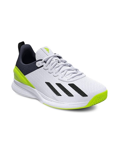 Adidas Courtflash Speed Blanco Y Amarillo Ig9539 |ADIDAS |Sapatilhas de padel ADIDAS