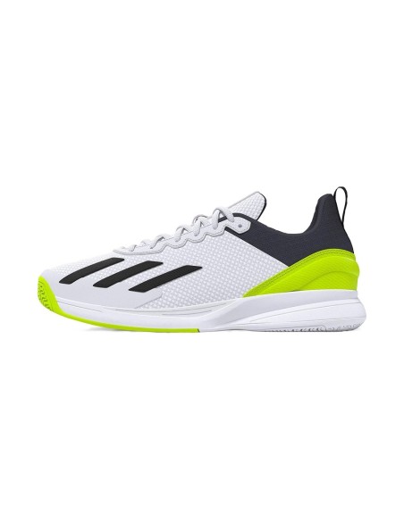 Adidas Courtflash Speed Blanco Y Amarillo Ig9539 |ADIDAS |Sapatilhas de padel ADIDAS