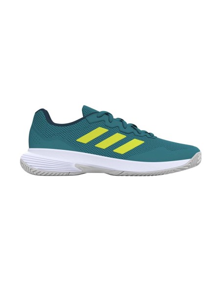 Adidas Gamecourt 2 Vert Ig9566 |ADIDAS |Chaussures de padel ADIDAS Adidas Gamecourt 2 Vert Ig9566 |ADIDAS |Chaussures de padel ADIDAS