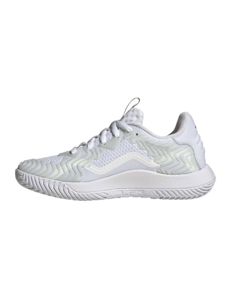 Adidas Solematch Contrôle Blanc Argent Femme Id1502 |ADIDAS |Chaussures de padel ADIDAS
