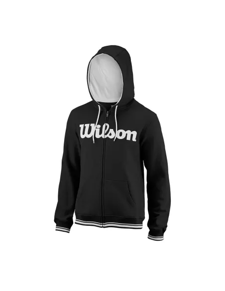Wilson M Team Script Fz Sweat à capuche Wra765901 |WILSON |Vêtements de padel WILSON