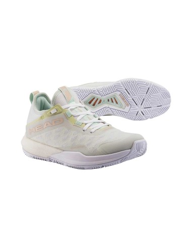 Head Motion Pro Padel White Woman |HEAD |HEAD padel shoes