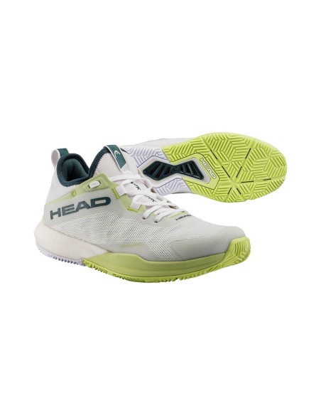 Head Motion Pro Padel Branco Amarelo |HEAD |Sapatilhas de padel