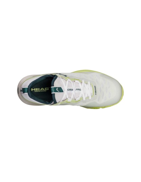 Head Motion Pro Padel White Yellow |HEAD |Padel shoes
