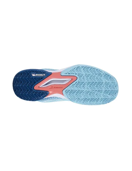 Babolat Jet M3 Cl Jr B 33S23730 4105 Junior Blu |BABOLAT |Scarpe da padel BABOLAT