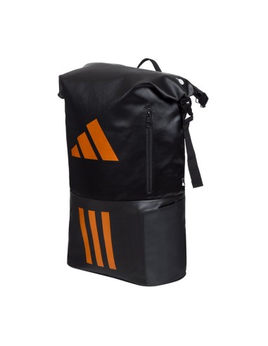 Mochila Adidas Multigame 3.2 Preto Laranja |ADIDAS |Bolsa raquete ADIDAS