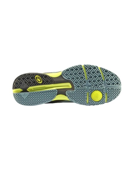 Bullpadel Hack Hybrid Fly 23I Verde Nero Bp45073000 |BULLPADEL |Scarpe da padel BULLPADEL