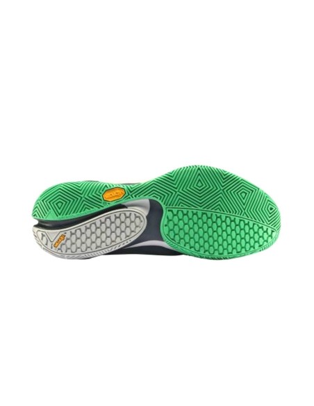 Bullpadel Hack Vibram 23I Bleu Foncé Vert Bp41067000 |BULLPADEL |Chaussures de padel BULLPADEL
