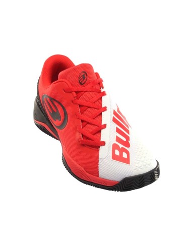 Bullpadel Vertex Grip 23I Rouge Blanc Bp46003000 |BULLPADEL |Chaussures de padel BULLPADEL