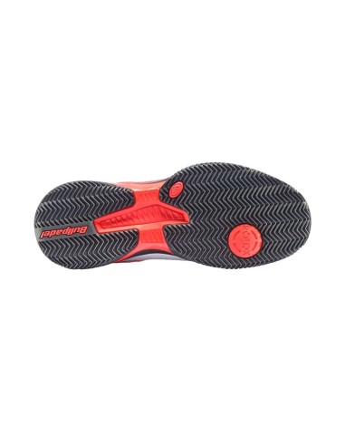 Bullpadel Vertex Grip 23I Vermelho Branco Bp46003000 |BULLPADEL |Sapatilhas de padel BULLPADEL