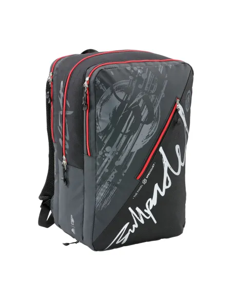 Mochila Bullpadel Ionic Negro |BULLPADEL |Paleteros pádel