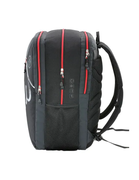 Mochila Bullpadel Ionic Negro |BULLPADEL |Paleteros pádel