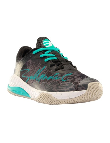 Bullpadel Ionic W 24V Negro/Turquesa Mujer |BULLPADEL |Scarpe da padel