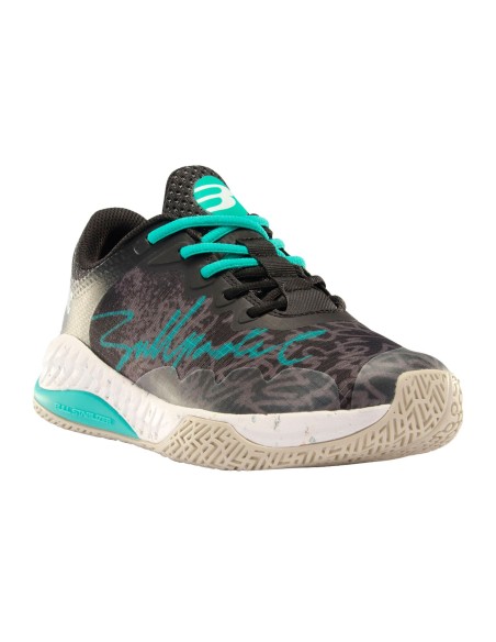 Bullpadel Ionic W 24V Noir/Turquoise Femme |BULLPADEL |Chaussures de padel Bullpadel Ionic W 24V Noir/Turquoise Femme |BULLPADEL |Chaussures de padel