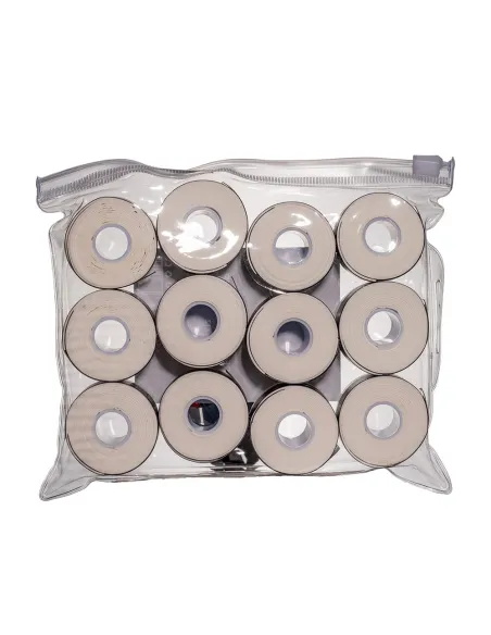 Borsa Shockout X12 Overgrips Premium Bianco Perforato |ShockOut Padel |Accessori per padel
