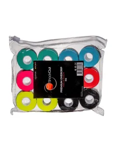 Sac Shockout X12 Overgrips Adidas Premium Multicolore Uni |ShockOut Padel |Accessoires de pagaie