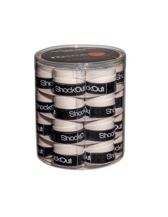 Surgrips de tambour Shockout X24 Premium blanc perforé 100-0050