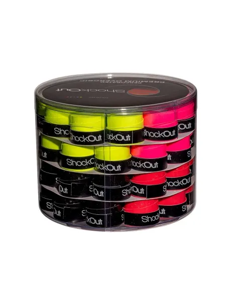 Drum Shockout X60 Overgrips Premium Multicolor Perforated |ShockOut Padel |Overgrips