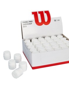 Wilson Pro Overgrip Padel Overgrip Box 60pk Wh Wr8416304001