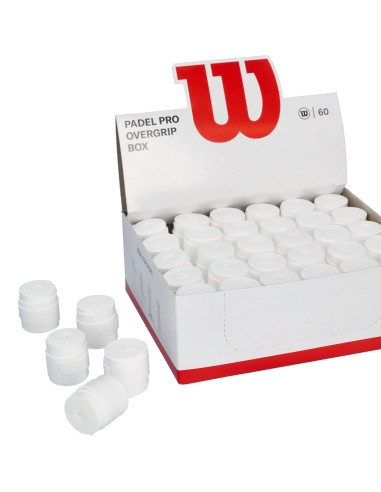 Caja Overgrip Wilson Pro Overgrip Padel 60pk Wh Wr8416304001 |WILSON |Overgrips