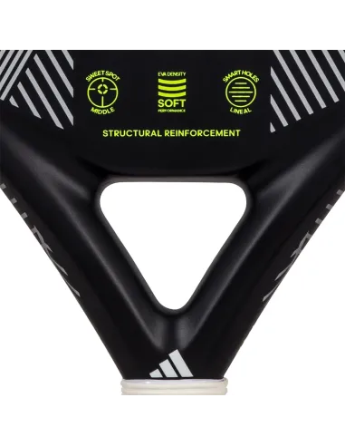 Adidas Match 3.3 Black Lime 2024 |ADIDAS |Palas de pádel ADIDAS