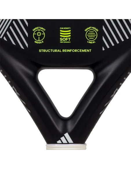 Adidas Match 3.3 Black Lime 2024 |ADIDAS |Palas de pádel ADIDAS