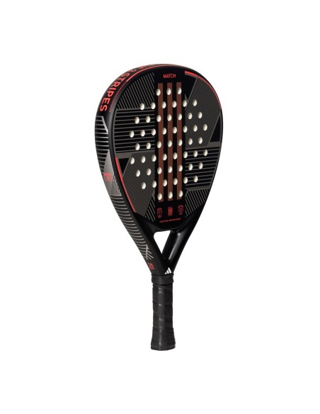 Adidas Match 3.3 Black Rouge 2024 |ADIDAS |Raquettes de padel Adidas Match 3.3 Black Rouge 2024 |ADIDAS |Raquettes de padel